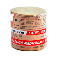 Medical elastic bandage Lauma HP with clasp 8 cm x 2 m, 1 pc