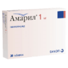 Amaril, tablets 1 mg 30 pcs