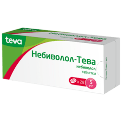 Nebivolol-Teva, tablets 5 mg 28 pcs