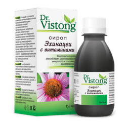 Dr.Vistong Echinacea syrup with vitamins, 150 ml