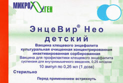 EnceVir Neo for children, 0.25 ml/dose 0.25 ml 10 pcs