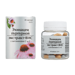 Echinacea purpurea extract-VIS with vitamins C and E capsules 0.4 g, 40 pcs.