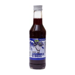 Blueberry syrup with fructose 250 ml