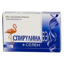 Spirulina VEL+Selenium, tablets, 60 pcs.