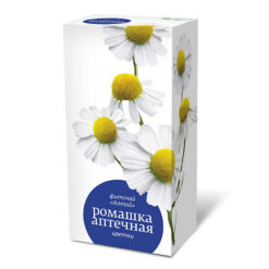 Herbal tea Altai Camomile apothecary flowers filter bags 1.5 g 20 pcs.