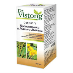 Dr.Vistong Syrup of Plantain and Mudflower, 150 ml