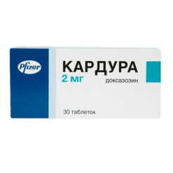 Cardura, tablets 2 mg 30 pcs