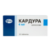 Cardura, tablets 4 mg 30 pcs