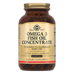 Solgar Fish Oil Concentrate Omega-3 capsules 60 pcs.
