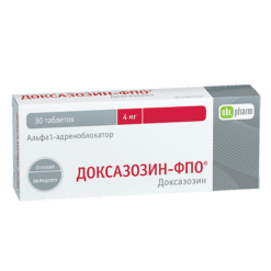 Doxazosin-FPO, tablets 4 mg 30 pcs