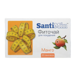 Santimin phyto tea for weight loss Mango filter packs, 30 pcs.