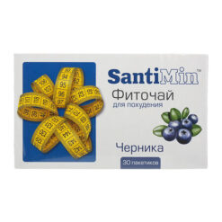 Santimin phyto tea for weight loss blueberries filter bags, 30 pcs.