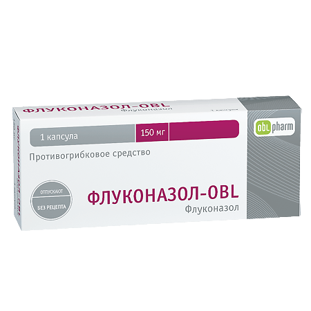 Fluconazole-OBL, 150 mg capsules