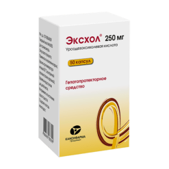 Exchol, capsules 250 mg 50 pcs