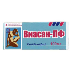 Виасан-ЛФ, 100 мг 4 шт