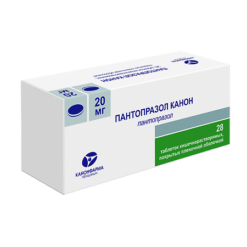 Пантопразол Канон, 20 мг 28 шт