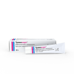 Travocort, cream 1mg+10 mg/g 15 g