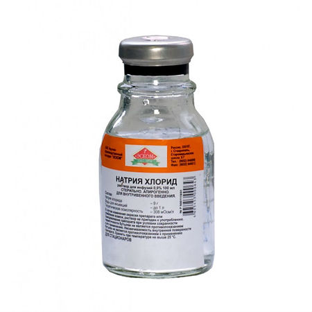 Sodium chloride, 0.9% 100 ml
