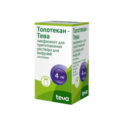 Topotecan-Teva, lyophilizate 4 mg