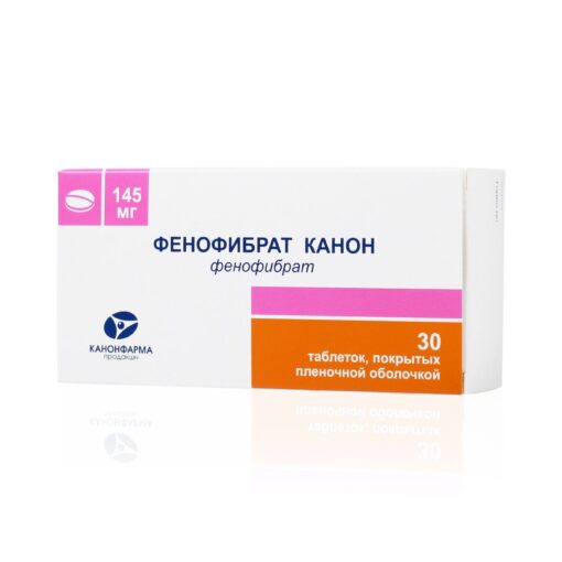 Fenofibrate Canon, 145 mg 30 pcs