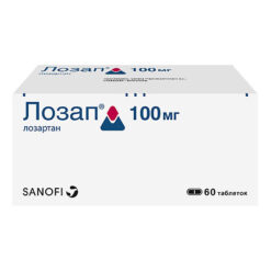 Lozap, 100 mg 60 pcs.