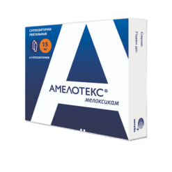 Amelotex, rectal 15 mg 6 pcs