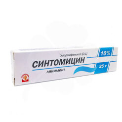 Syntomycin, liniment 10%, 25 g