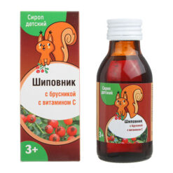 Rosehip syrup for children from 3 years old, 100 ml