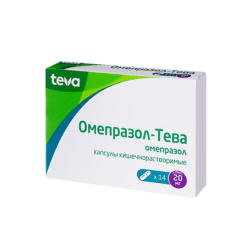 Omeprazol-Teva, 20 mg 14 pcs