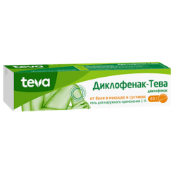 Diclofenac-Teva, gel 1% 40 g