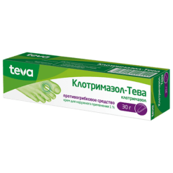 Clotrimazol-Teva, cream 1% 30 g
