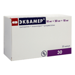 Equamer, 10 mg+20 mg+10 mg capsules 30 pcs