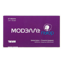 Modell Pure, 2 mg+0.035 mg 63 pcs