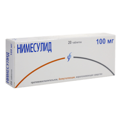 Nimesulide, tablets 100 mg 20 pcs