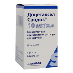 Docetaxel Sandoz, 10 mg/ml 8 ml