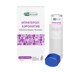 Ipraterol-aeronativ, aerosol 20 mcg/dose+50 mcg/dose 200 doses