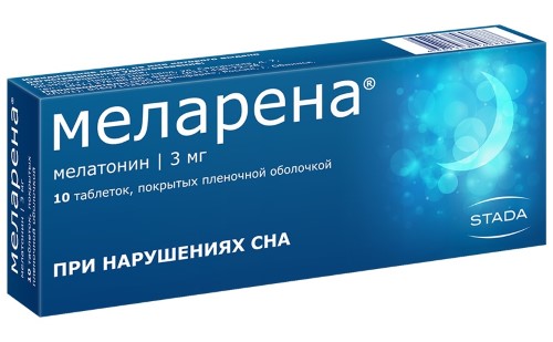 Меларена, 3 мг 10 шт