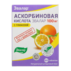 Ascorbic acid 100 mg tablets, 60 pcs.