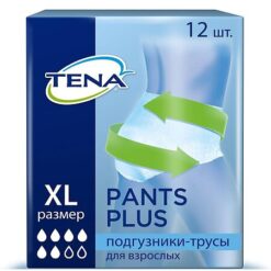 Tena Pants Plus подгузники для взрослых (трусы) р. XL, 12 шт
