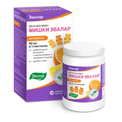 Baby Formula Bears Vitamin C chewable lozenges, 30 pcs.