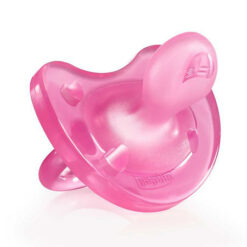 Chicco Pacifier Physio Soft 0-6 month silicone pink