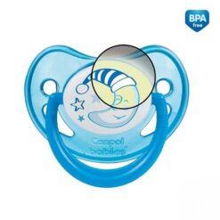 Canpol anatomical silicone pacifier 0-6 Night Dreams