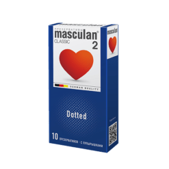 Презервативы Masculan Dotted classic с пупырышками, 10 шт