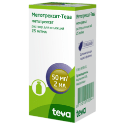 Methotrexate-Teva, 25 mg/ml 2 ml
