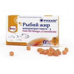 Fish Oil Concentrate Omega-3 capsules 500 mg 90 pcs.