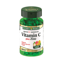Natasha Bounty Vitamin C plus Zinc fast dissolving tablets, 60 pcs.