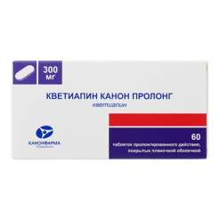 Quetiapine Canon Prolong, 300 mg 60 pcs