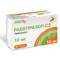 Рабепразол-СЗ, 10 мг 28 шт