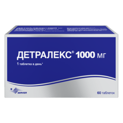 Detralex, 1000 mg 60 pcs