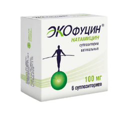 Экофуцин, суппозитории вагинальные 100 мг 6 шт
